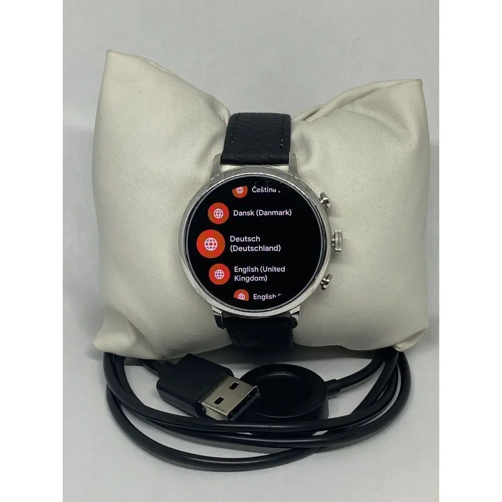 Fossil Gen 4 Authentic Digital Dial Smart Watch Custom Band FTW6017 DC145